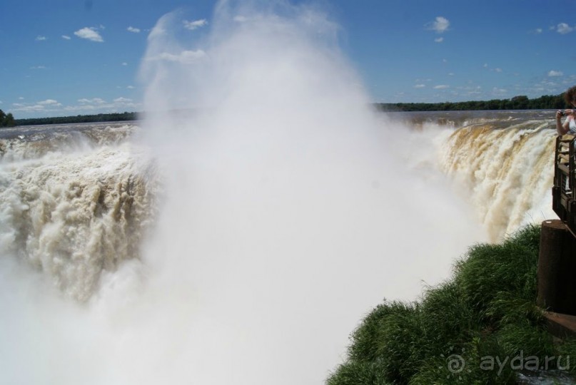 Аргентина, водопады Игуасу, Глотка Дьявола